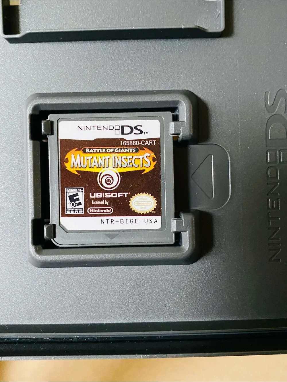 Nintendo Mutant Insects EUC includes box, game, pamphlet